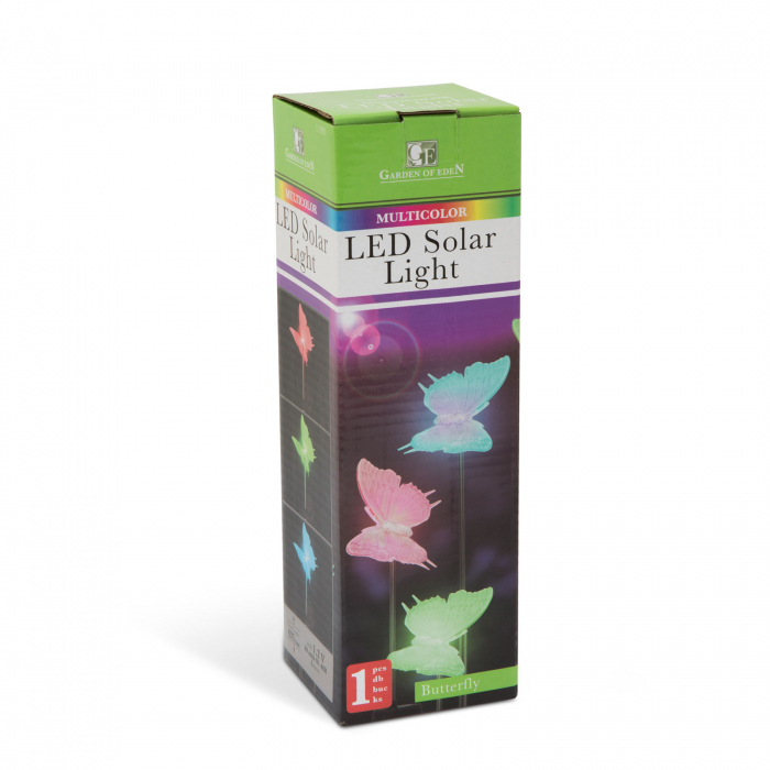 Lampă solară pentru grădină cu LED - model „Fluture” [4]