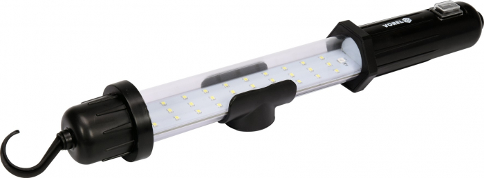 Lampa atelier cu acumulator VOREL 30 LED magnet 12V 3h 6000K 120lm [2]
