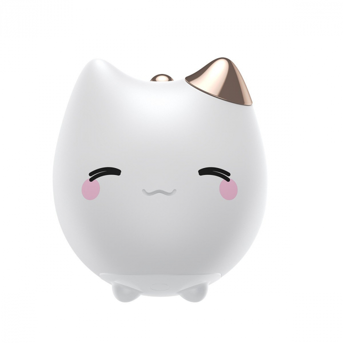 Lampa de noapte wireless BASEUS Cute Kitty 5V 1W 1100mAh silicon Warm White DGAM-A02 [2]