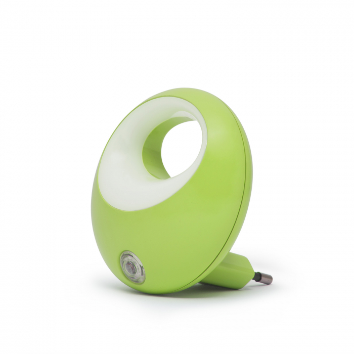 Lampa de veghe cu LED si senzor de lumina - verde [2]
