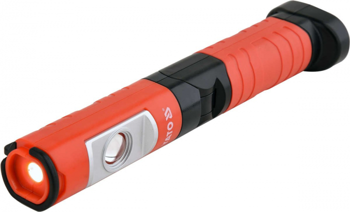 Lampa magnetica cu acumulator YATO 5+1W COB led reincarcabila USB 500lm [5]