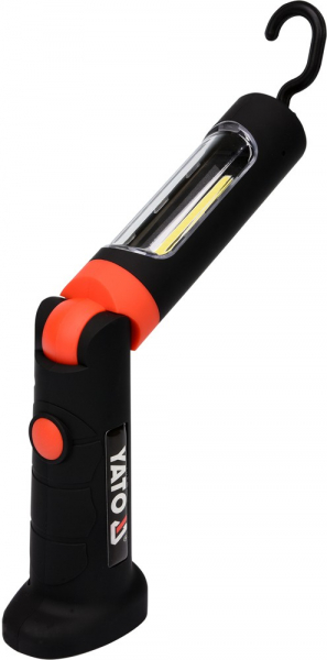 Lampa magnetica cu acumulator YATO 3W COB led reincarcabila USB 250lm [4]