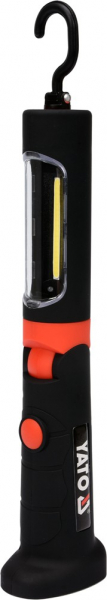 Lampa magnetica cu acumulator YATO 3W COB led reincarcabila USB 250lm [2]