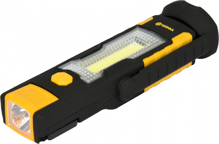 Lampa atelier tip lanterna VOREL magnet 3 + 1 LED 220 + 70lm 180x55x30mm [5]