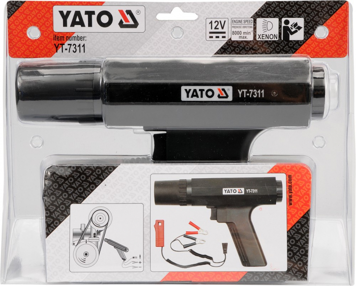 Lampa stroboscopica YATO 12V [2]
