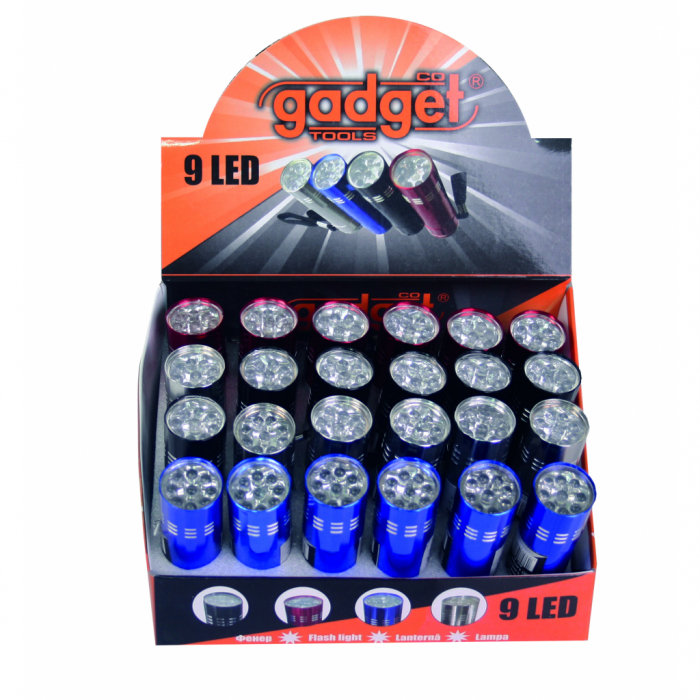 Lanterna cu 9 LED-uri GD Gadget [3]