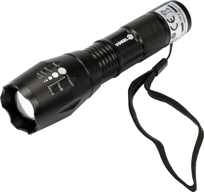 Lanterna universala de buzunar VOREL LED 5W 280lm ZOOM [2]