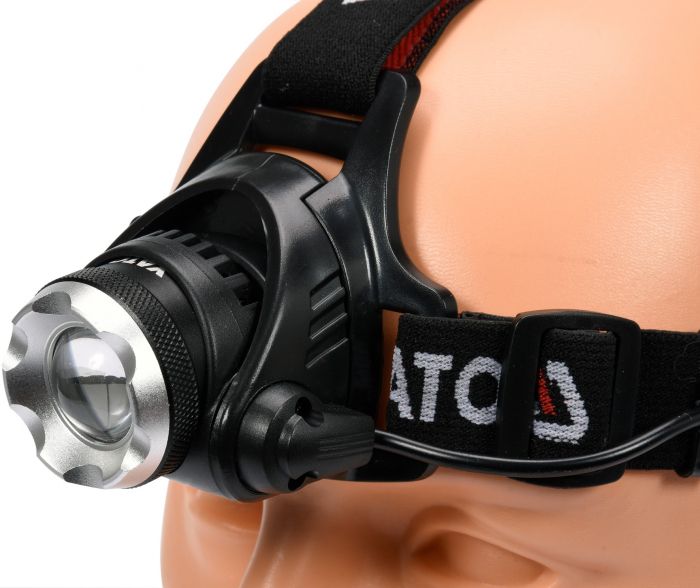 Lanterna cu LED pentru cap YATO, functie zoom, 10W, 450lm [3]