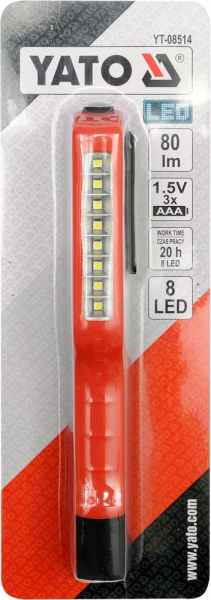 Lanterna de buzunar YATO, cu led, 80lm [4]
