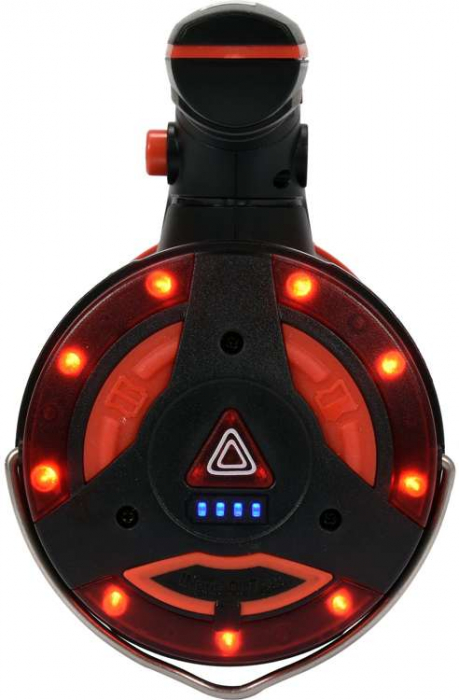 Lanterna pistol LED 3 in 1 YATO 530lm IP54 3.7V Li-Ion 4400 mAh 500m ABS [6]