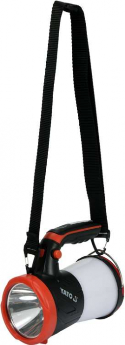 Lanterna pistol LED 3 in 1 YATO 530lm IP54 3.7V Li-Ion 4400 mAh 500m ABS [5]