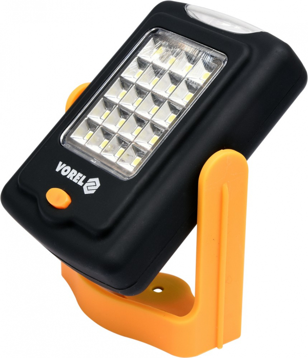 Lampa portabila VOREL magnet 20 + 3 LED 50000h 100 + 12lm [6]