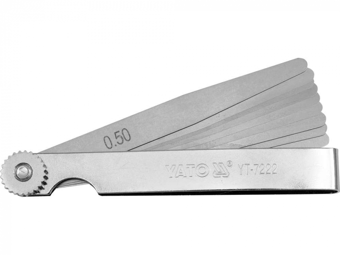 LERE 100MM, 10 LAME, 0,05-0,5MM YATO [2]