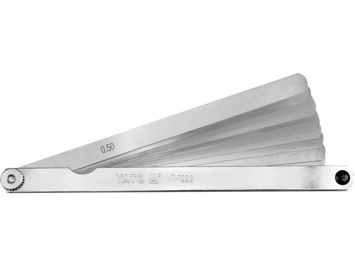LERE 200MM, 14 LAME, 0,05-0,5MM YATO [2]