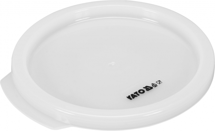 LID FOR ROUND FOOD CONTAINER 13,5x1 WHITE