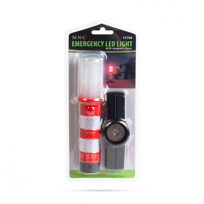 Lumină de semnalizare - cu stabilizare magnetică - 6 LED-uri roșii [4]