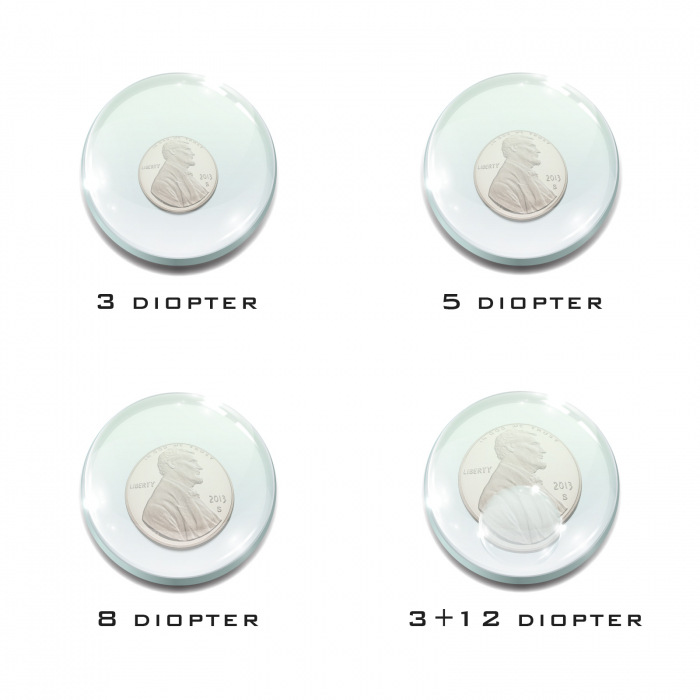 Lupa 5 dioptrii pt. lampa de lucru LED - cod 10797 [2]