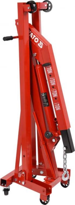 Macara atelier tip girafa YATO 1000kg 210cm 260N 1580x1060x1560mm [2]
