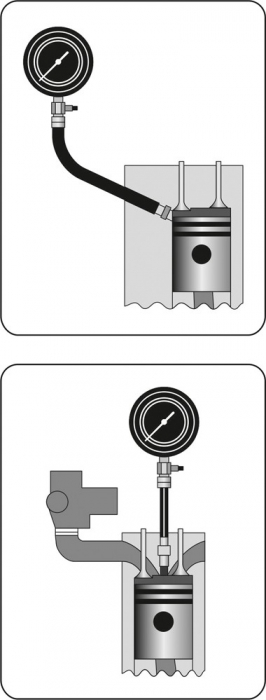 Manometru de compresie YATO max 21bar adaptor conic [4]