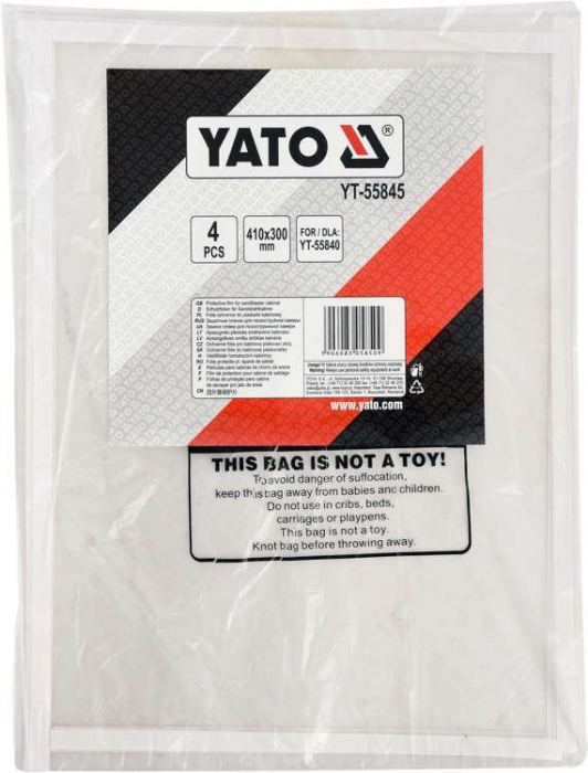 Set 4 folii protectie cabina sablare YATO YT-55840 [2]