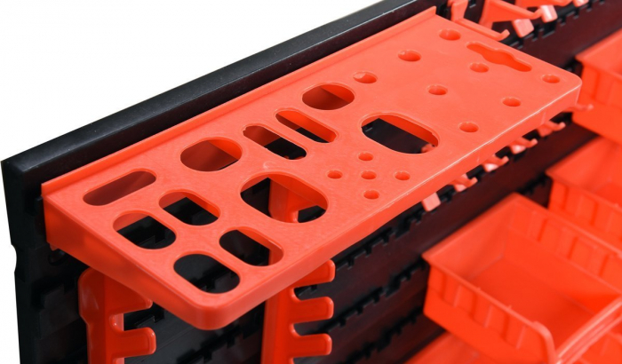 Panou cu organizatoare VOREL 48buc PVC 475x272x15mm [4]