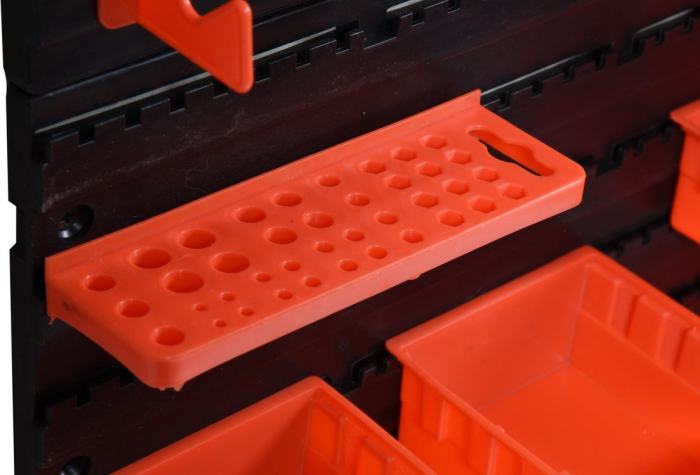Panou cu organizatoare VOREL 48buc PVC 475x272x15mm [2]