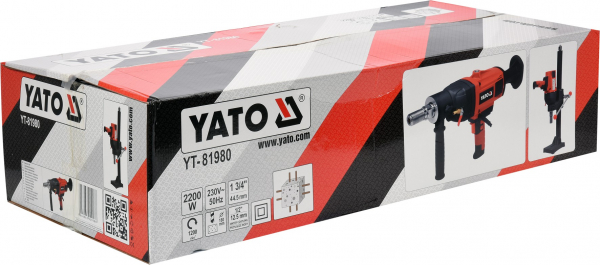 Masina de Gaurit YATO, Pentru Carote Diamantate, 2200W, 30 - 180mm [9]
