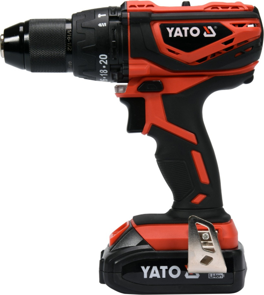 Masina de gaurit/insurubat cu percutie YATO, 18V, 1 X 2Ah, Li-Ion, 40Nm [2]