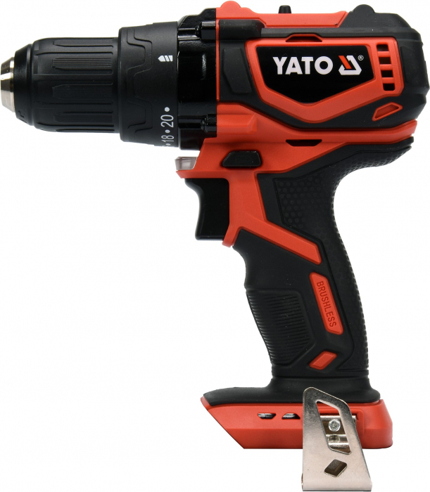 Masina de gaurit YATO 18V Li-Ion, 42Nm (Fara acumulator si incarcator) [2]