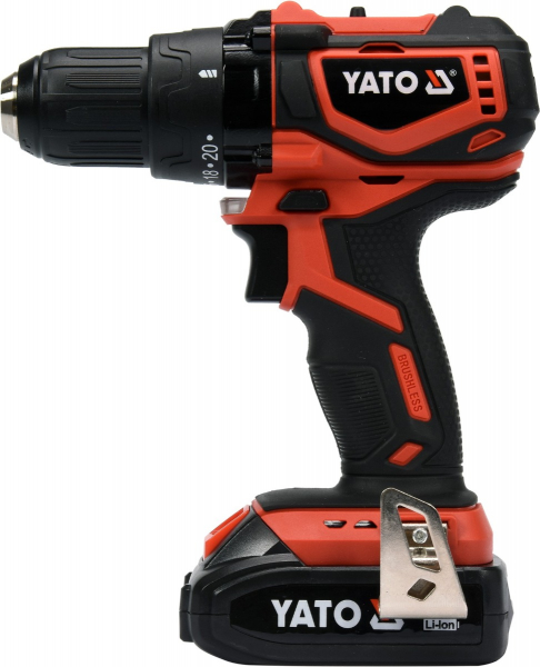 Masina de gaurit/insurubat YATO, 18V, 1 X 2Ah, Li-Ion, 42Nm [2]
