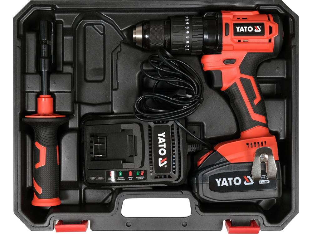 Autofiletanta cu Acumulator si Impact YATO Brushless 18V Li-Ion 1X3Ah 75Nm [6]