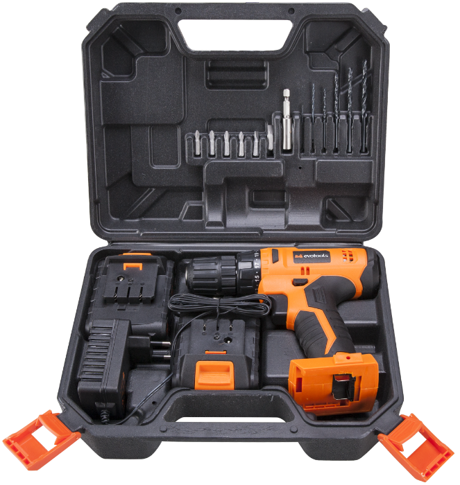 Masina de Gaurit si Insurubat cu 2 Acumulatori EPTO CD Li-Ion 14.4V EVOTOOLS [5]