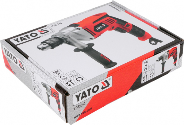 Masina de gaurit YATO, cu percutie, 900W [3]