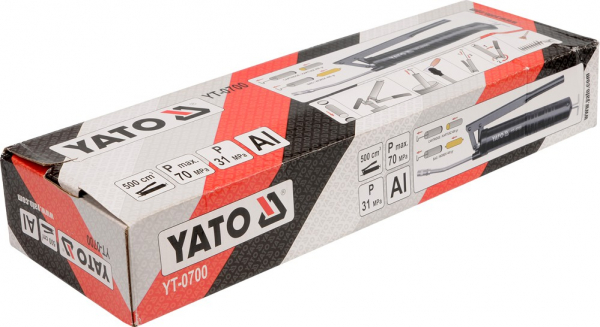 Masina de gresat YATO, cu furtun rigid, 500ml [2]