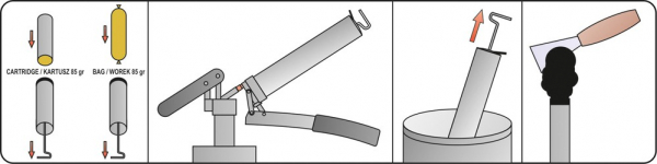 Masina de gresat YATO, cu variator de presiune, 500cm3 [4]