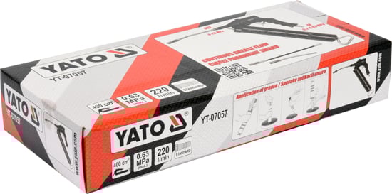Masina de gresat YATO, pneumatica, 1/4", 0.63 MPA, 400CM3 [3]