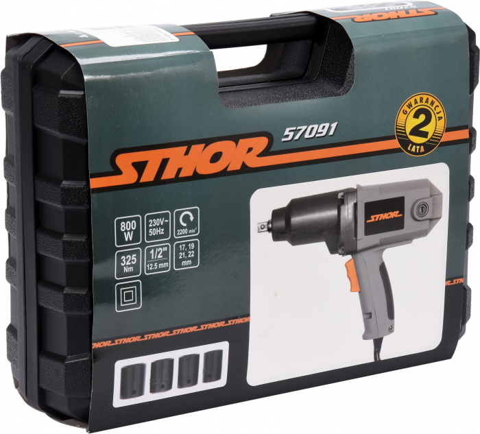 Masina de Insurubat cu impact STHOR 1/2 Inch 800W 325Nm [4]