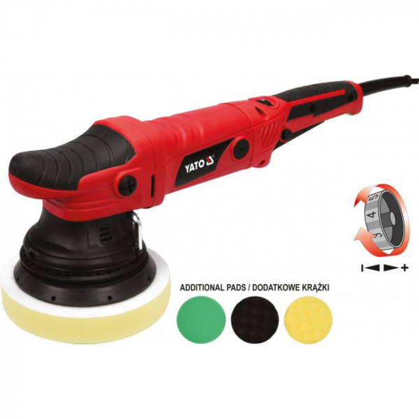 Aparat de polisat YATO, tip polizor, excentric, 720W, 150mm [2]