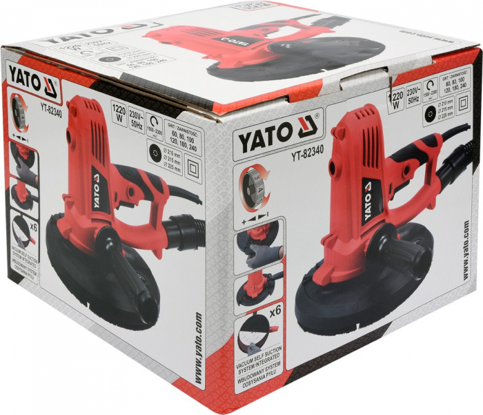 Masina de slefuit YATO 1220W 225mm [4]