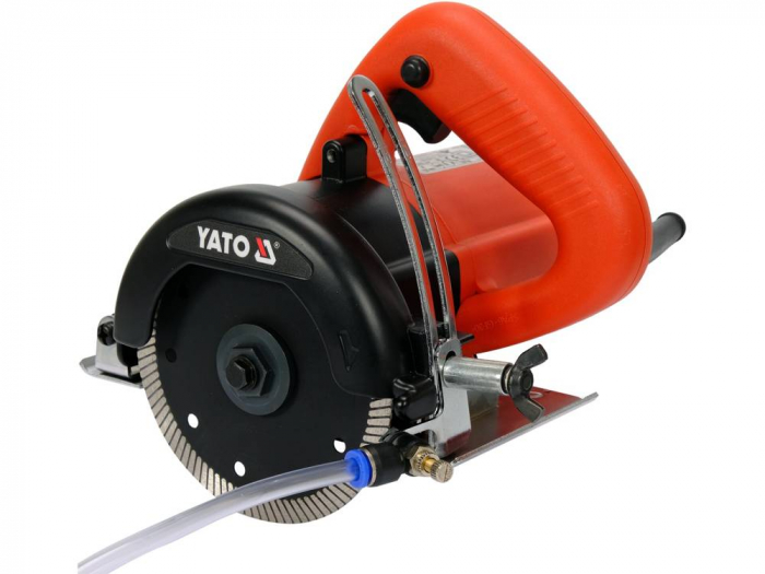 Masina de taiat gresie/piatra electrica 125mm 1400W umed/uscat YATO [2]