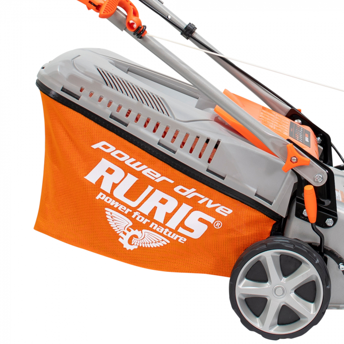 Masina de tuns gazon RURIS RX200S, 4 timpi, 2.7 CP, latime lucru 420 mm [56]