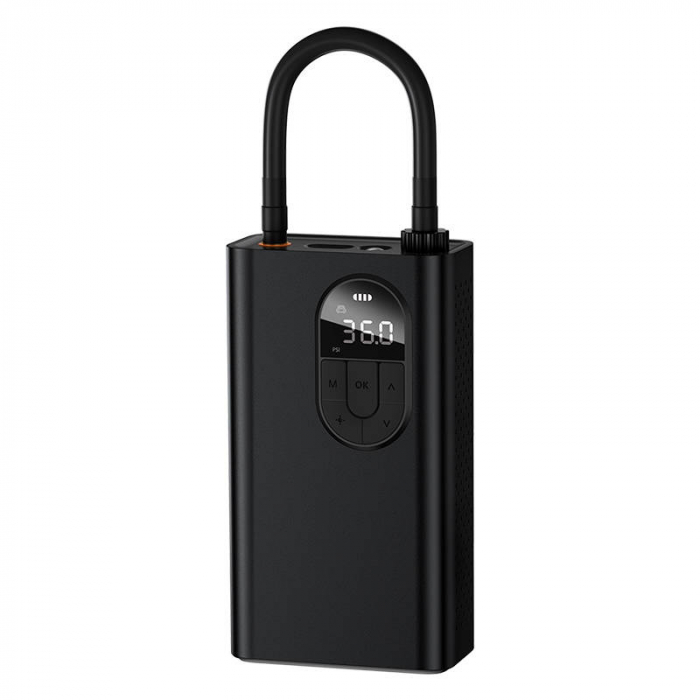 Mini compresor auto BASEUS Energy Source 54W 5V / 2.4A 2500mAh (negru) CRNL040001 [2]
