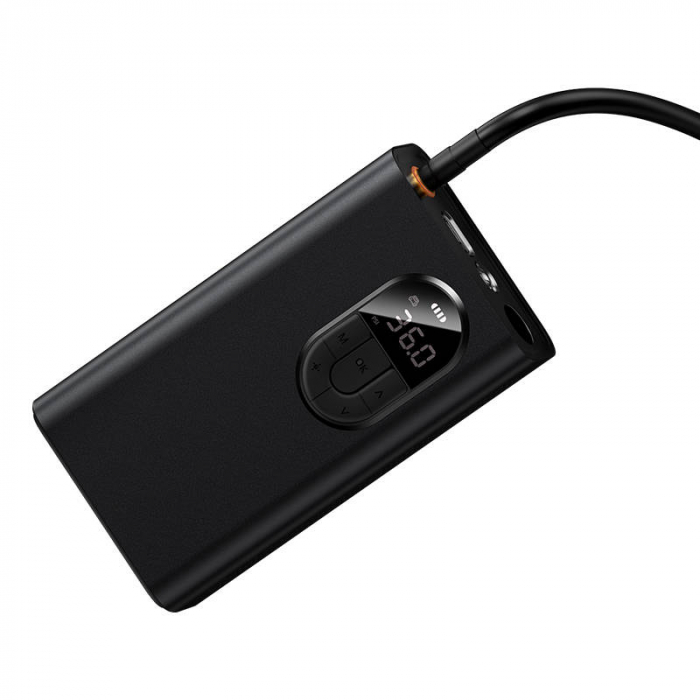 Mini compresor auto BASEUS Energy Source 54W 5V / 2.4A 2500mAh (negru) CRNL040001 [6]