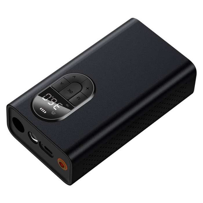 Mini compresor auto BASEUS Energy Source 54W 5V / 2.4A 2500mAh (negru) CRNL040001 [5]
