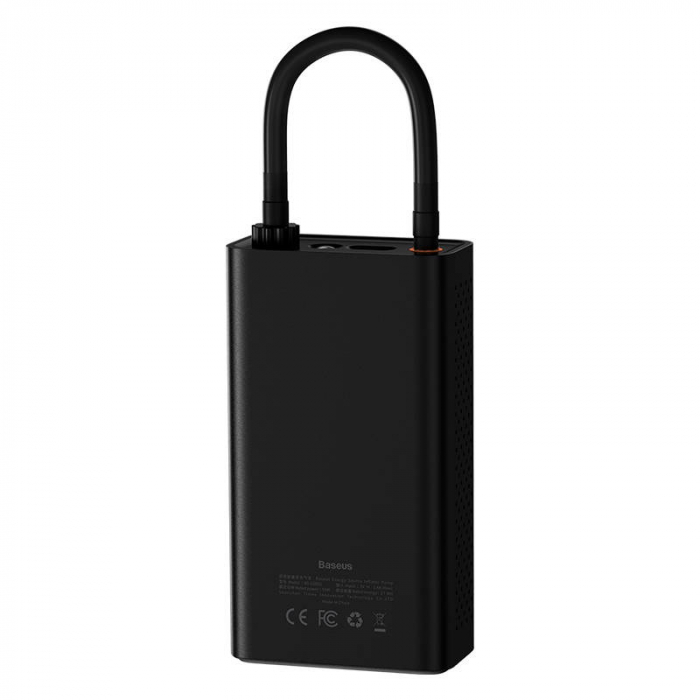 Mini compresor auto BASEUS Energy Source 54W 5V / 2.4A 2500mAh (negru) CRNL040001 [3]