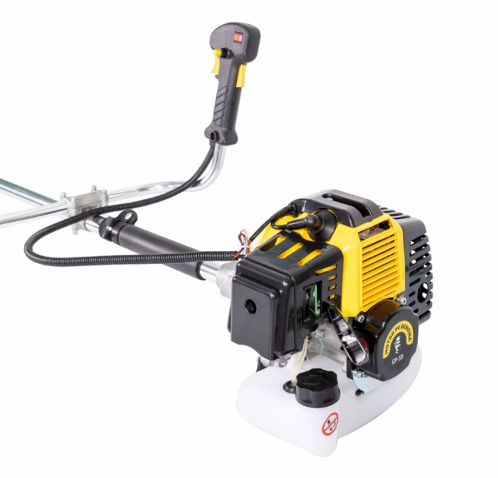 Motocoasa pe benzina GOSPODARUL PROFESIONIST 6CP 43cm3 GP-55, 7 ACCESORII INCLUSE [4]