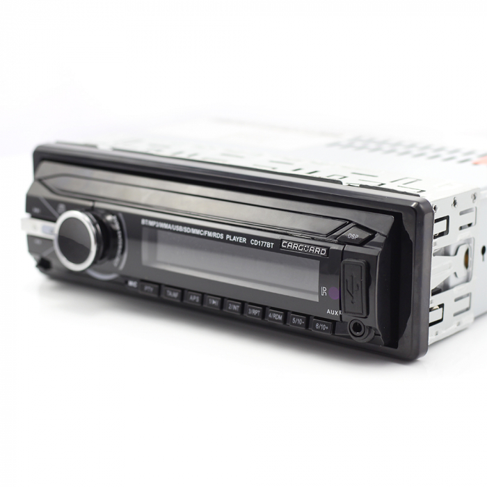 MP3 player auto cu BLUETOOTH și față detașabilă 4 x 50W - CARGUARD [5]