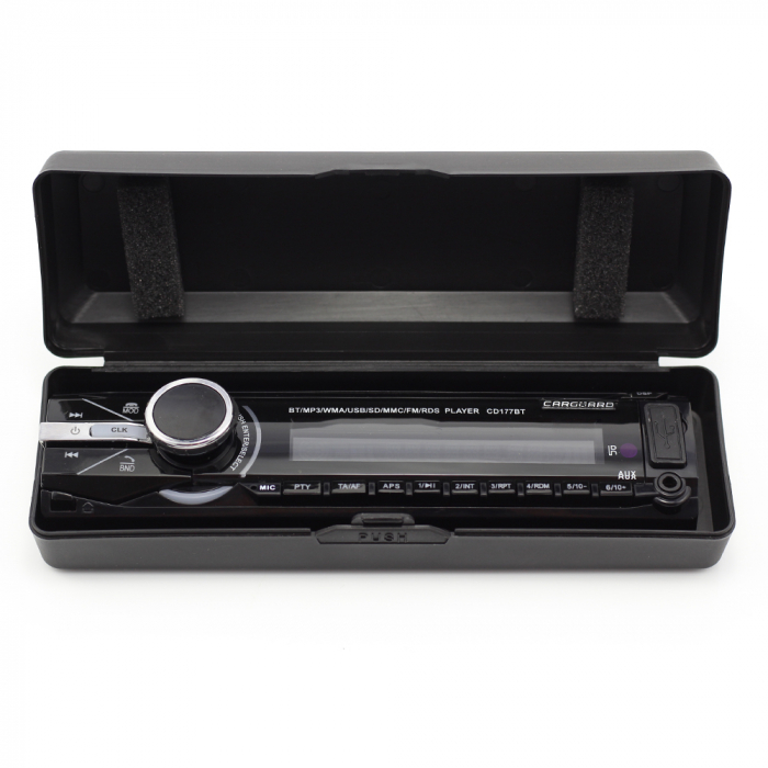 MP3 player auto cu BLUETOOTH și față detașabilă 4 x 50W - CARGUARD [2]