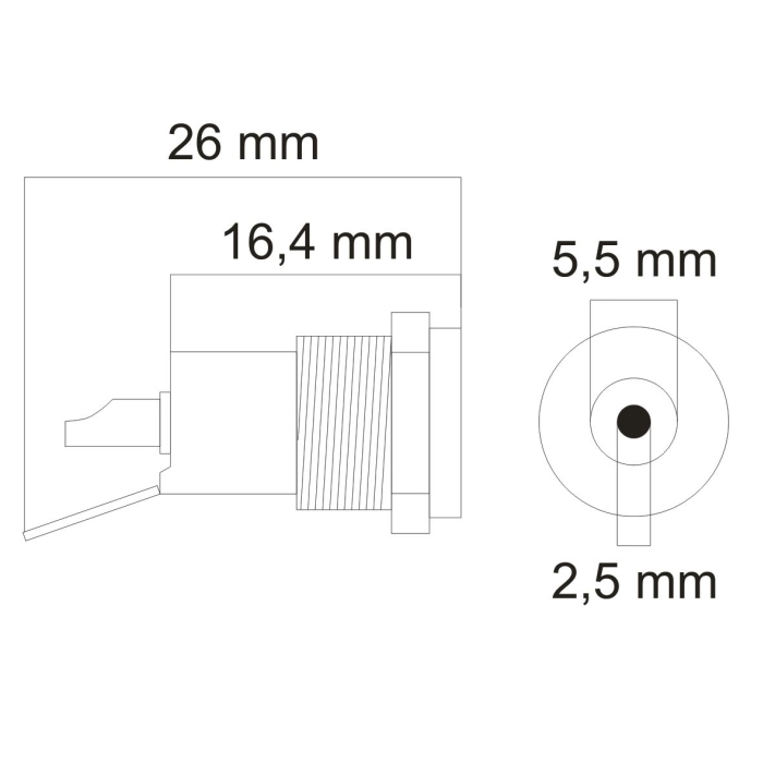 Mufa CCmontabil5.5/2.5, set 5 buc. [2]