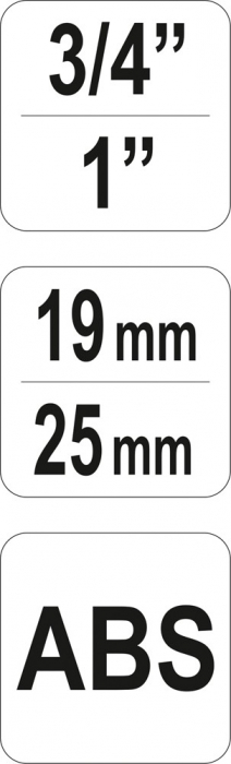 Mufa pentru robinet YATO 1 si 3/4 Inch ABS [3]